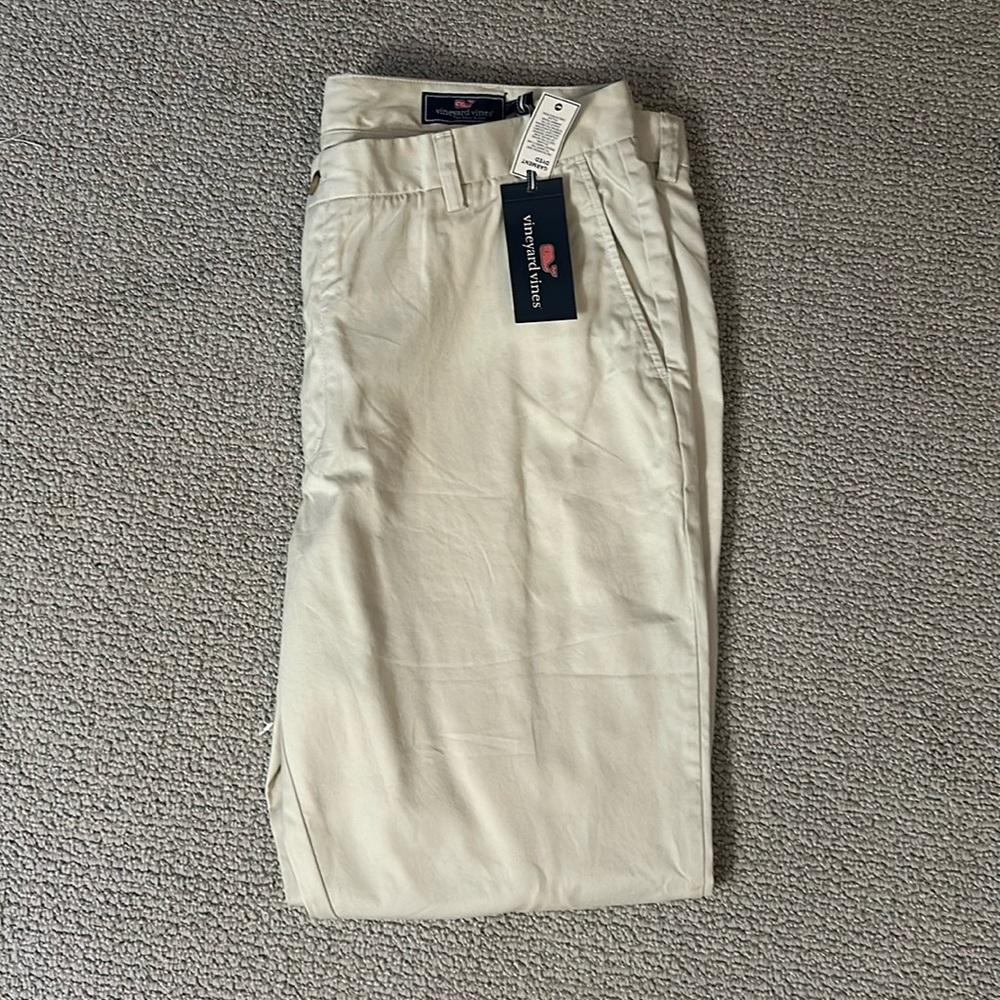 vineyard vines men pant 40 x 32 in stone